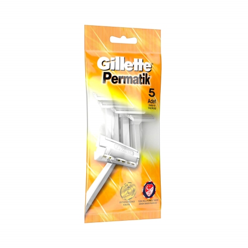 Gillette Permatik 5'li Kullan At Tıraş Bıçağı