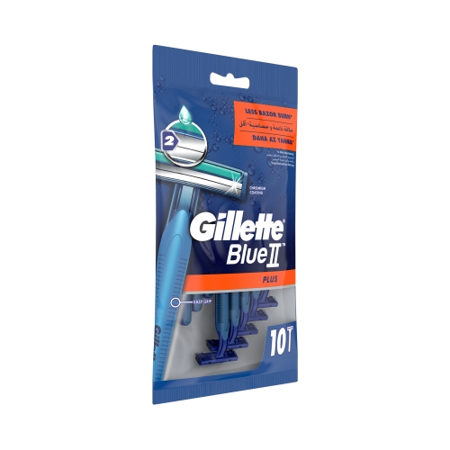 Gillette Blue2 Plus Kullan At Tıraş Bıçağı 10'lu Poşet