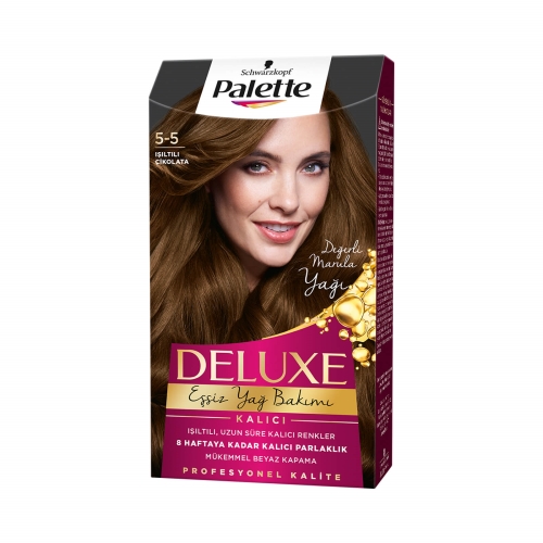 Palette Deluxe 5-5 Işıltılı Çikolata
