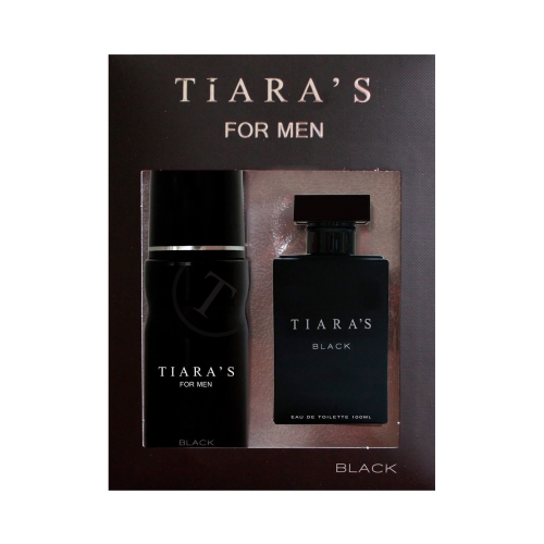 Tiara's Black Edt 100 Ml + Deodorant 150 Ml