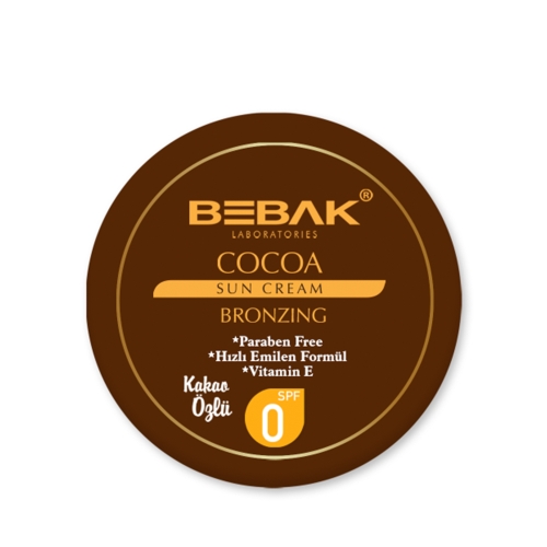 Bebak Cocoa Sun Cream Spf2 100 Ml