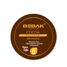 Bebak Cocoa Sun Cream Spf2 100 Ml