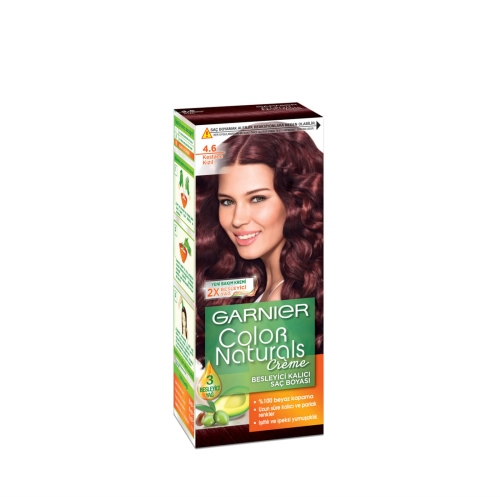 Garnier Color Naturals Saç Boyası 4-6 Kestane Kızıl