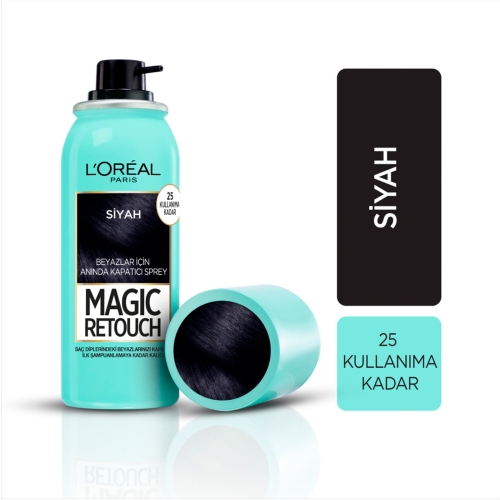 L'Oréal Paris Magic Retouch Siyah Beyaz Kapatma Spreyi