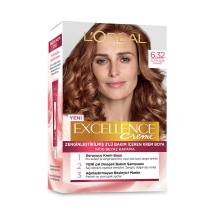 L'Oréal Paris Excellence Creme Saç Boyası 6-32 Altın Açık Kahve