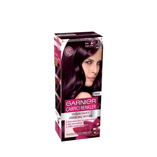 Garnier Çarpıcı Renkler Saç Boyası 3-0 Çarpıcı Koyu Kahve
