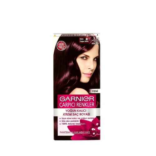 Garnier Çarpıcı Renkler Saç Boyası 3-16 Yoğun Küllü Kızıl