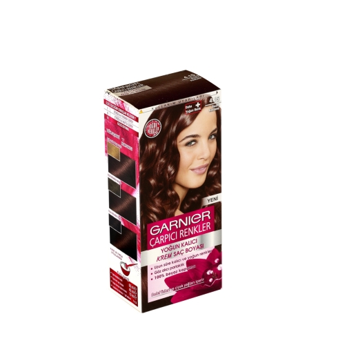 Garnier Çarpıcı Renkler Saç Boyası 4-15 Buzlu Kestane