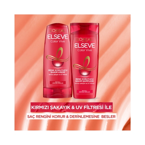 L'Oréal Paris Elseve Şampuan 360 Ml Color Vive Boyalı