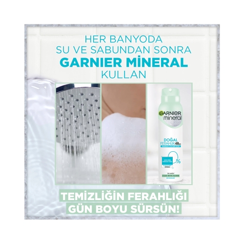 Garnier Mineral Deodorant Doğal Ferahlık 150 Ml