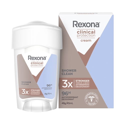 Rexona Clinical Protection Shower Clean Women 45 Ml