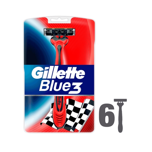 Gillette Blue3 Pride Kullan At Tıraş Bıçağı 6'lı