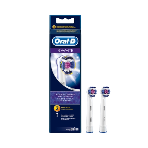 Oral-B Diş Fırçası Yedek Başlığı Pro White 2 Adet