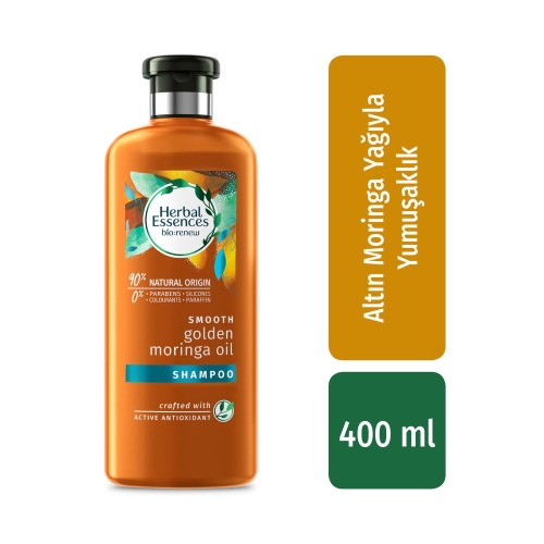 Herbal Essences Bio:Renew Altın Moringa Yağı Yumuşaklık Şampuanı 400 Ml