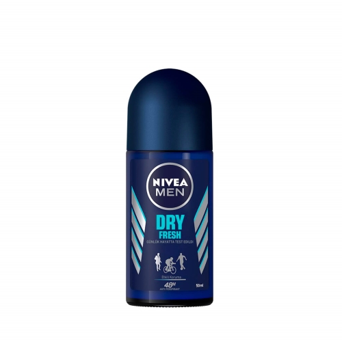 Nivea Deodorant Roll-On Dry Fresh Erkek 50 Ml