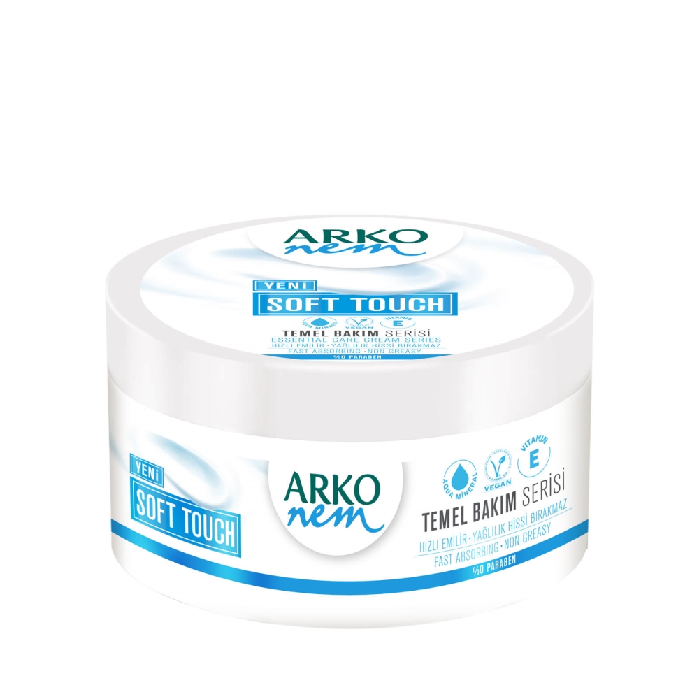 Arko Nem Krem Nemlendirici Bakım Soft Touch 250 Ml | Cosmetica