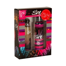 She Clubber Edt 50 Ml+Kofre Deodorant