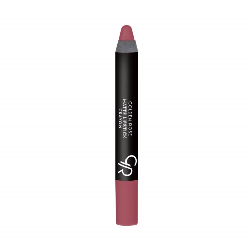 Golden Rose Matte Lipstick Crayon No:8