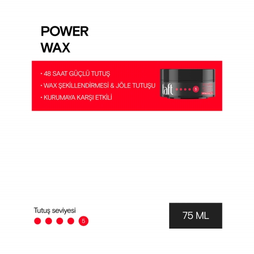 Taft Power Wax 75 Ml
