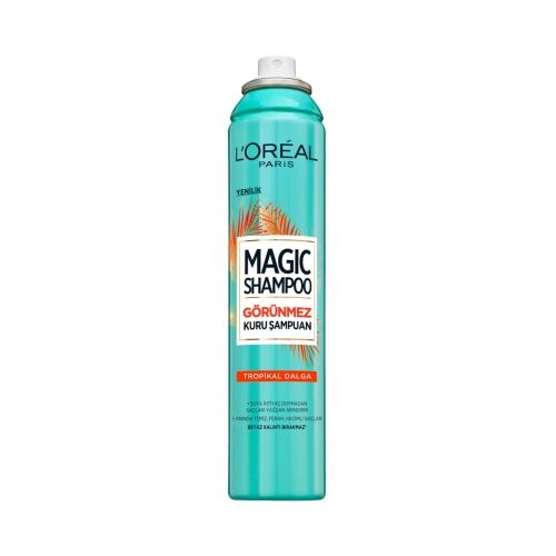 L'Oréal Paris Magic Shampoo Görünmez Kuru Şampuan 200ml -Tropikal Dalga 