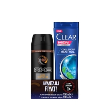 Axe Deodorant Dark 150 Ml + Clear Cool Sport 180 Ml