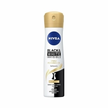 Nivea Deodorant Sprey Invisible Black&White Ipeksi Pürüzsüzlük Kadın 150 Ml