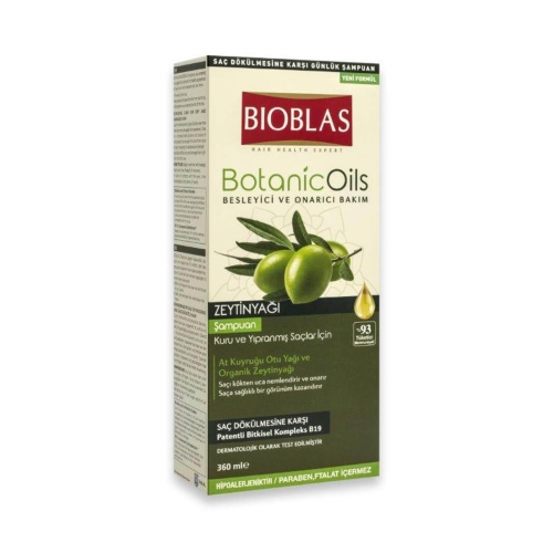 Bioblas Botanic Oils At Kuyruğu Otu Yağı ve Organik Zeytinyağı Şampuan 360 Ml