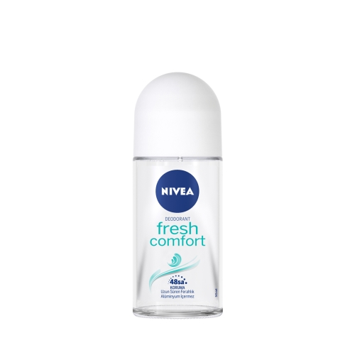 Nivea Deodorant Roll-On Fresh Comfort Kadın 50 Ml