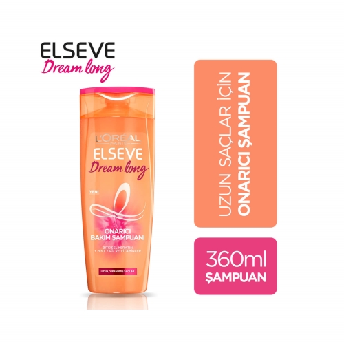 L'Oréal Paris Elseve Dream Long Onarıcı Bakım Şampuanı 360 Ml
