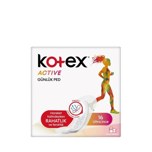 Kotex Active Günlük Ped 16 Lı