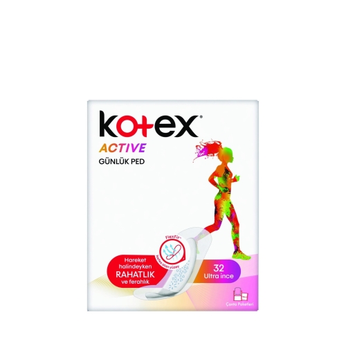 Kotex Active Günlük Ped 32 Li