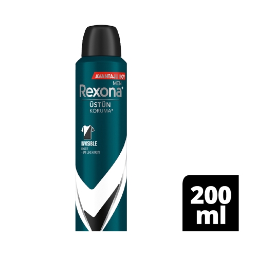 Rexona Deodorant Men Invisible Black &White 200 Ml