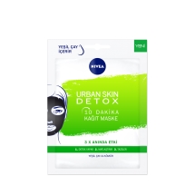 Nivea Urban Skin Detox 10 Dakika Kağıt Maske 1 Adet