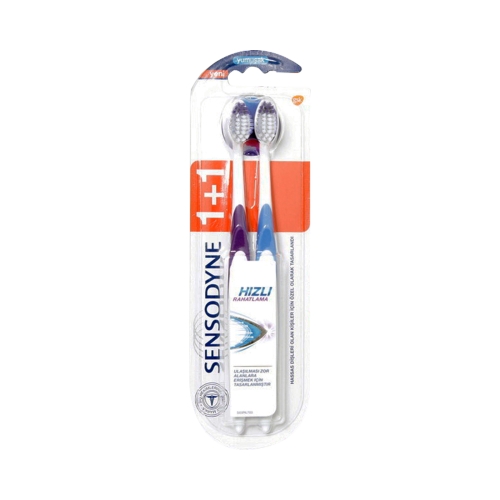 Sensodyne Hızlı Rahatlama Diş Fırçası Soft 1+1