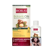 Bioblas Botanic Oils Şampuan Argan Yağlı 360 Ml + 150 Ml Argan Şampuan