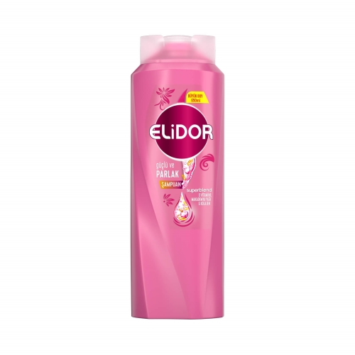 Elidor Şampuan 650 Ml Güçlü ve Parlak Saçlar