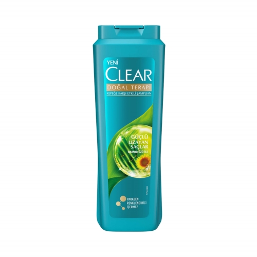 Clear Şampuan 600 Ml Güçlü Uzayan Saçlar