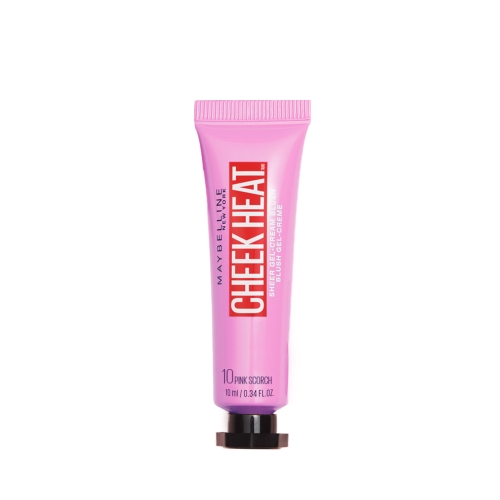 Maybelline New York Blush in Crema Cheek Heat Pink Scorch No:10