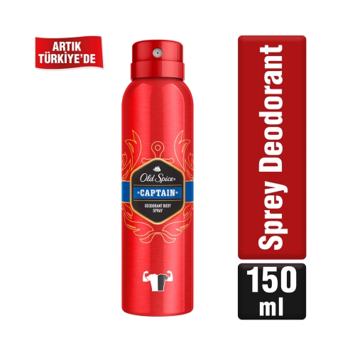 Old Spice Captain Deodorant Body Spray 150 Ml