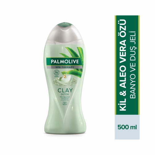 Palmolive Spa Therapy Clay Detox Banyo ve Duş Jeli 500 Ml