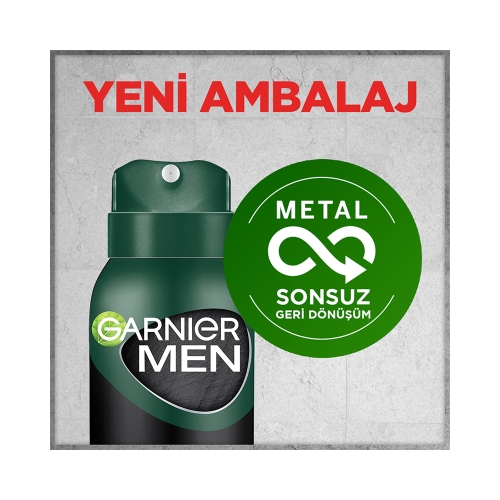 Garnier Men Deodorant Sprey Ultra Kuru 150 Ml