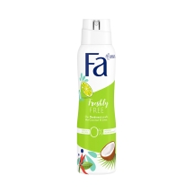 Fa Deodorant Freshly Free Lime & Coconut 150 Ml