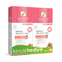 Bioder Bio Epiten Tüy Azaltıcı Sirli Bant Ağda Vücut Hassas 1+1