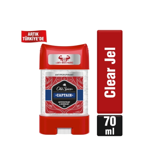 Old Spice Captain Clear Gel 70 Ml