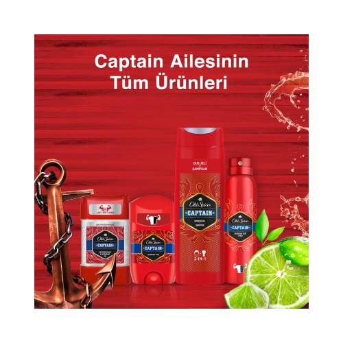 Old Spice Captain Clear Gel 70 Ml
