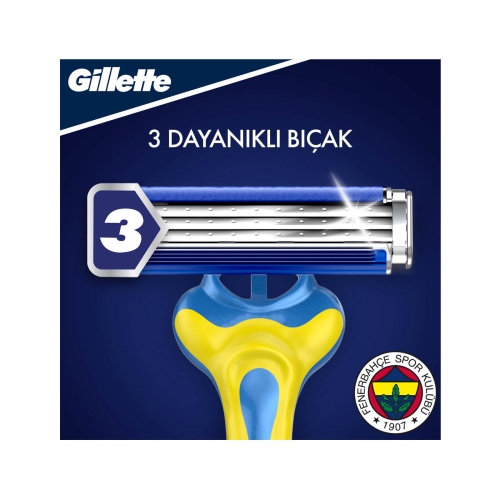Gillette Blue3 6'lı Fenerbahçe Taraftar Özel Seri