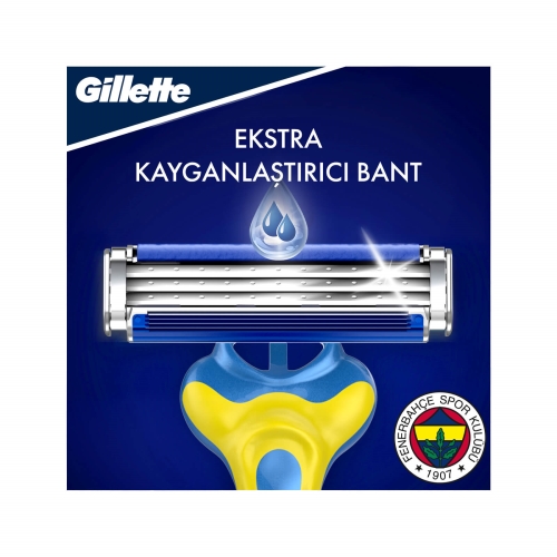 Gillette Blue3 6'lı Fenerbahçe Taraftar Özel Seri