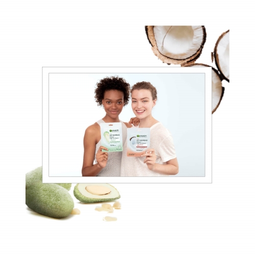 Garnier Süt Bombası Besleyici Kağıt Yüz Maskesi Yoğun Besleme + Onarıcı Etki 1 Adet