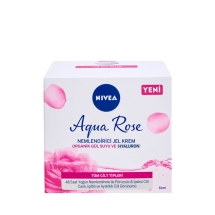 Nivea Aqua Rose Nemlendirici Jel Krem Tüm Cilt Tipleri 50 Ml