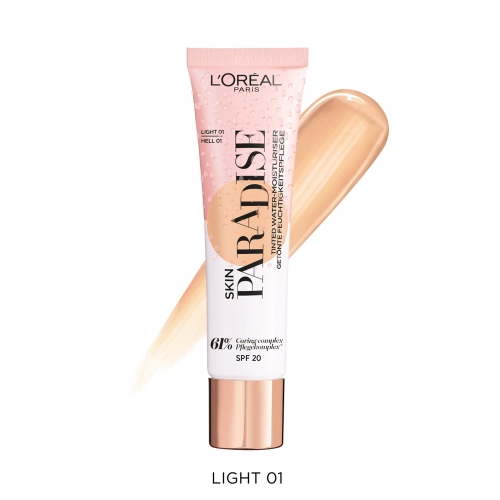 L'Oréal Paris Skin Paradise Su Bazlı Renkli Nemlendirici 01 Light